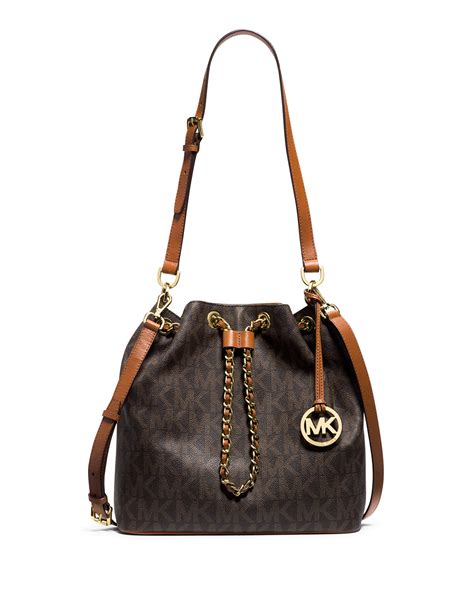 michael kors frankie drawstring shoulder bag|Michael Kors Frankie Large Drawstring Shoulder Bag .